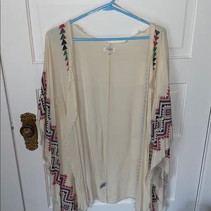 Aztec detailed kimono